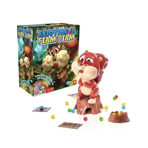 Επιτραπέζιο Παιχνίδι Σκιουράκος Γιαμ! Γιαμ! 