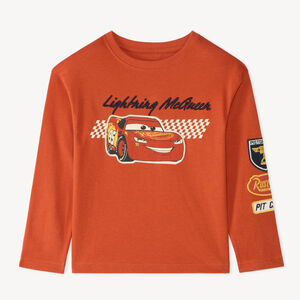 T-shirt αγοριού με μακρύ μανίκι και διακριτικό Flash McQueen Disney Pixar 