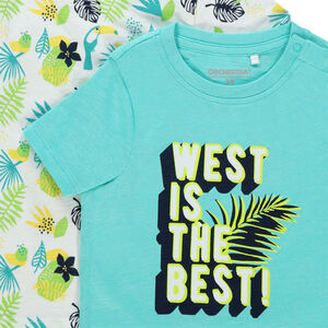 Σετ 5 κοντομάνικα βαμβακερά t-shirt 