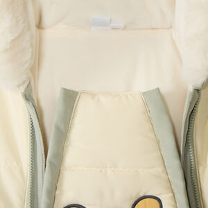 Ολόσωμη φόρμα pilote από υφασμάτινο καπιτονέ Disney Winnie l’Ourson για μωρό αγόρι με διαφορετικά φινιρίσματα ανάλογα με την ηλικία 