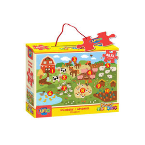 Puzzle Δαπέδου 48Tem 90X60Ek Αριθμοί  Luna 