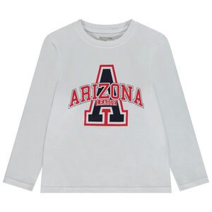 T-shirt μακρυμάνικο με φαντεζί σχέδιο για αγόρι 