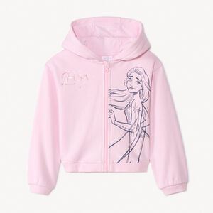 Ζακέτα molleton με παγιέτες Frozen Disney για κορίτσι 