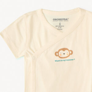 Σετ από 7 μπλουζάκια με κοντά μανίκια με σχέδια ζούγκλας για αγόρι μωρού (διαφορετικά ανοίγματα ανάλογα με την ηλικία) 