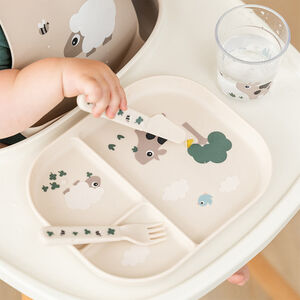 Μαχαιροπήρουνα Από Πλαστικό Tiny Farm Sand +0Μ 3 Τεμ 