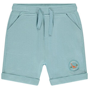 Βερμούδα από κηρήθρα με patch δεινόσαυρο για μωρό αγόρι 