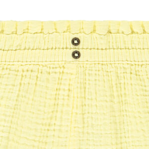 Σορτς μονόχρωμο από διπλή γάζα για κορίτσι 