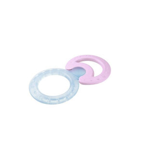 Κρίκοι Οδοντοφυΐας Ψυγείου 3-12 Μηνών,Ροζ 2τμχ 