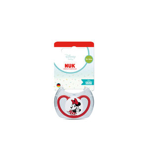 Πιπίλα Σιλικόνης Perfect Match Air Minnie 18-36m Red Nuk  