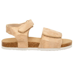 Σανδάλια με glitter και scratchs, effet δέρματος φιδιού για κορίτσι 