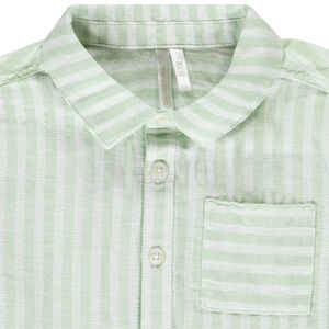 Πουκάμισο κοντομάνικο με ρίγες για bebe αγόρι 