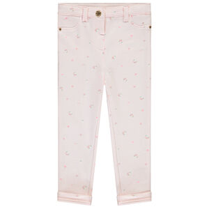 Jegging από molleton με σχέδιο για bebe κορίτσι  Main Jegging από molleton με σχέδιο για bebe κορίτσι