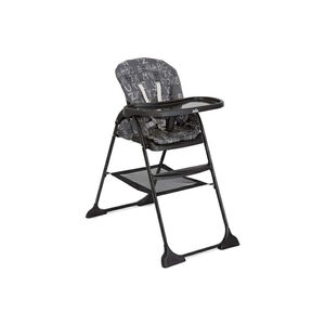 Καρέκλα Φαγητού Mimzy Snacker Abc Charcoal 