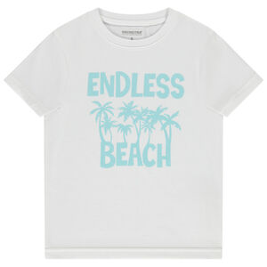 Κοντομάνικο μπλουζάκι με φαντεζί σχέδιο για αγόρι 