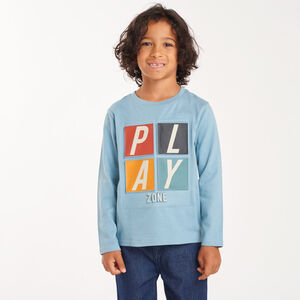 T-shirt à manches longues pour garçon 