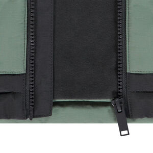 Αντιανεμικό με εφέ color block και επένδυση από πλεκτό για αγόρι 