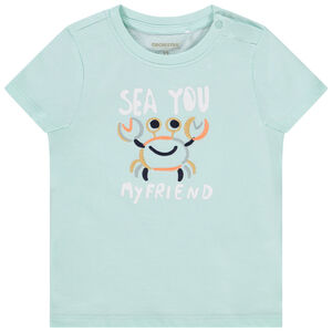 Κοντομάνικο μπλουζάκι φαντεζί για bebe αγόρι 