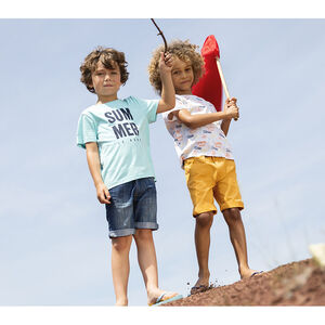 Σετ από 2 t-shirts κοντομάνικά για αγόρι Main Σετ από 2 t-shirts κοντομάνικά για αγόρι