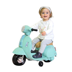 Ηλεκτρικό ποδήλατο ισορροπίας Mini Vespa GTS πράσινο νερού από 18 μηνών 