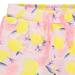 Σορτς σπορ με φαντεζί σχέδιο για bebe κορίτσι 