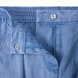 Παντελόνι cargo από υφασμάτινο ύφασμα με ζώνη για κορίτσι 