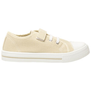 Αθλητικά παπούτσια χαμηλά από υφασμάτινο με ελαστικά κορδόνια και βέλκρο για αγόρι 