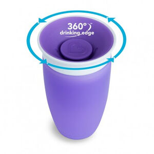 Munchkin Κύπελλο Miracle 360° Μωβ 296ml Main Munchkin Κύπελλο Miracle 360° Μωβ 296ml