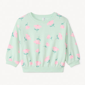 Σαλοπέτα oversized με εκτύπωση για κορίτσι μωρό 