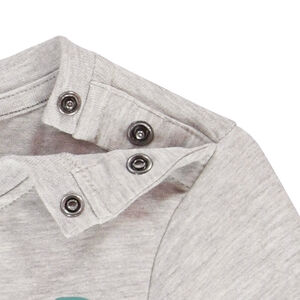 T-shirt manches longues en jersey avec poche et print dinosaures pour bébé garçon 