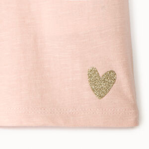 Σετ από 3 μονόχρωμα κοντομάνικα μπλουζάκια jersey για bebe κορίτσι 