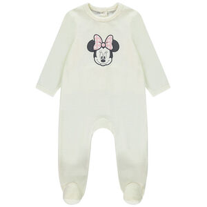 Πιτζάμα βελουτέ Minnie Disney για κορίτσι με διαφορετικές ανοίξεις ανάλογα με την ηλικία 