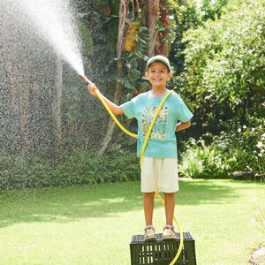 Μπέρμουντα από καμβά με εφέ λινάρι για αγόρι 