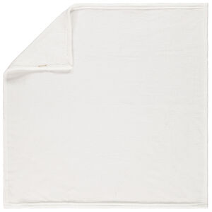 Κουβέρτα sherpa μονόχρωμη 80 x 80 cm 