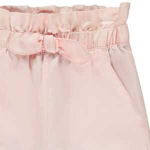 Παντελόνι φαρδιά γραμμή με φιόγκο για κορίτσι 