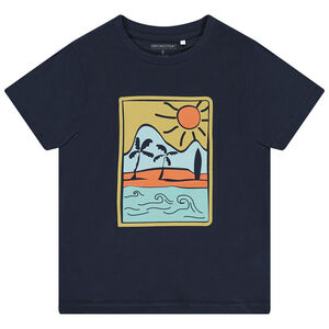 Κοντομάνικο μπλουζάκι με φαντεζί σχέδιο για αγόρι 