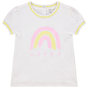 Κοντομάνικο μπλουζάκι από βαμβάκι με εκτύπωση σχέδιο 