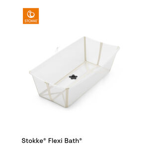 Πτυσσόμενη μπανιέρα Flexi Bath XL σε μπεζ απόχρωση sandy beige για παιδιά 0-6 ετών 