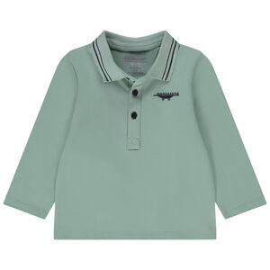 Πόλο μακρυμάνικο κεντημένο για bebe αγόρι 