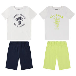 Σετ 2 πιτζάμες 2 τμχ. από jersey για αγόρι 