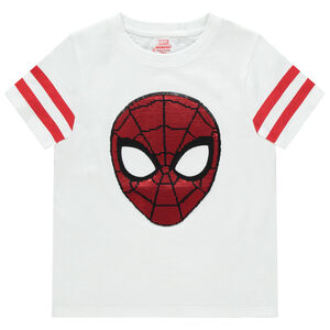 T-shirt κοντομάνικο με σχέδιο Spider-man με μαγικές παγιέτες Main T-shirt κοντομάνικο με σχέδιο Spider-man με μαγικές παγιέτες