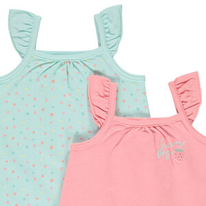 Σετ από 4 κοντές φορμάκια σε jersey για bebe κορίτσι 