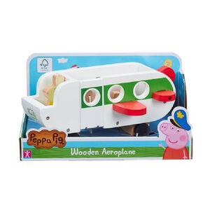 Peppa Pig Ξυλινο Αεροπλανο Με Φιγουρα PEPPA PIG 