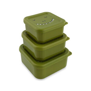 Σετ 3 πράσινα lunchbox gigognes Mr. Dino 