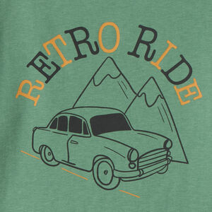 Φούτερ molleton με φαντεζί σχέδιο για αγόρι 