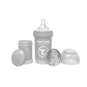 Μπιμπερό κατά των κολικών 180 ml - Παστέλ Γκρι 