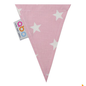 Διακοσμητικά σημαιάκια ροζ 16 τμχ ABO 
