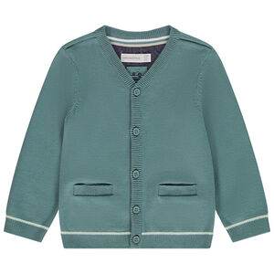 Γιλέκο με V λαιμόκοψη από πλεκτό για bebe αγόρι 