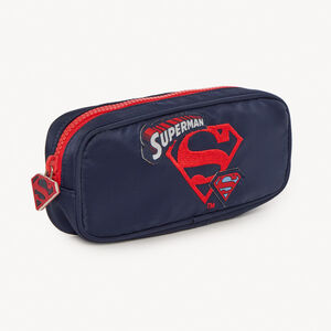Κασετίνα σχολική πάνινη Superman Warner αγόρι 