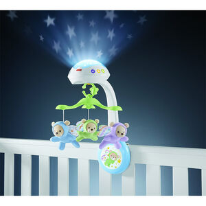 Μουσικό περιστρεφόμενο παιχνίδι με προβολή φωτός 