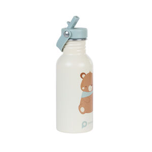 Παγουρίνο από ανοξείδωτο ατσάλι με καλαμάκι Βασιλιάς των Δασών - 500 ml 